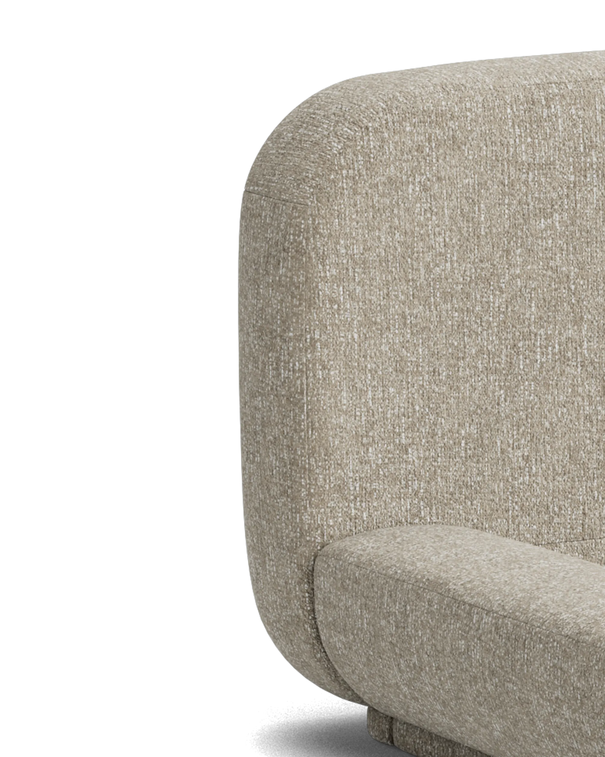 Floss Queen Bed - Fleck Smoke