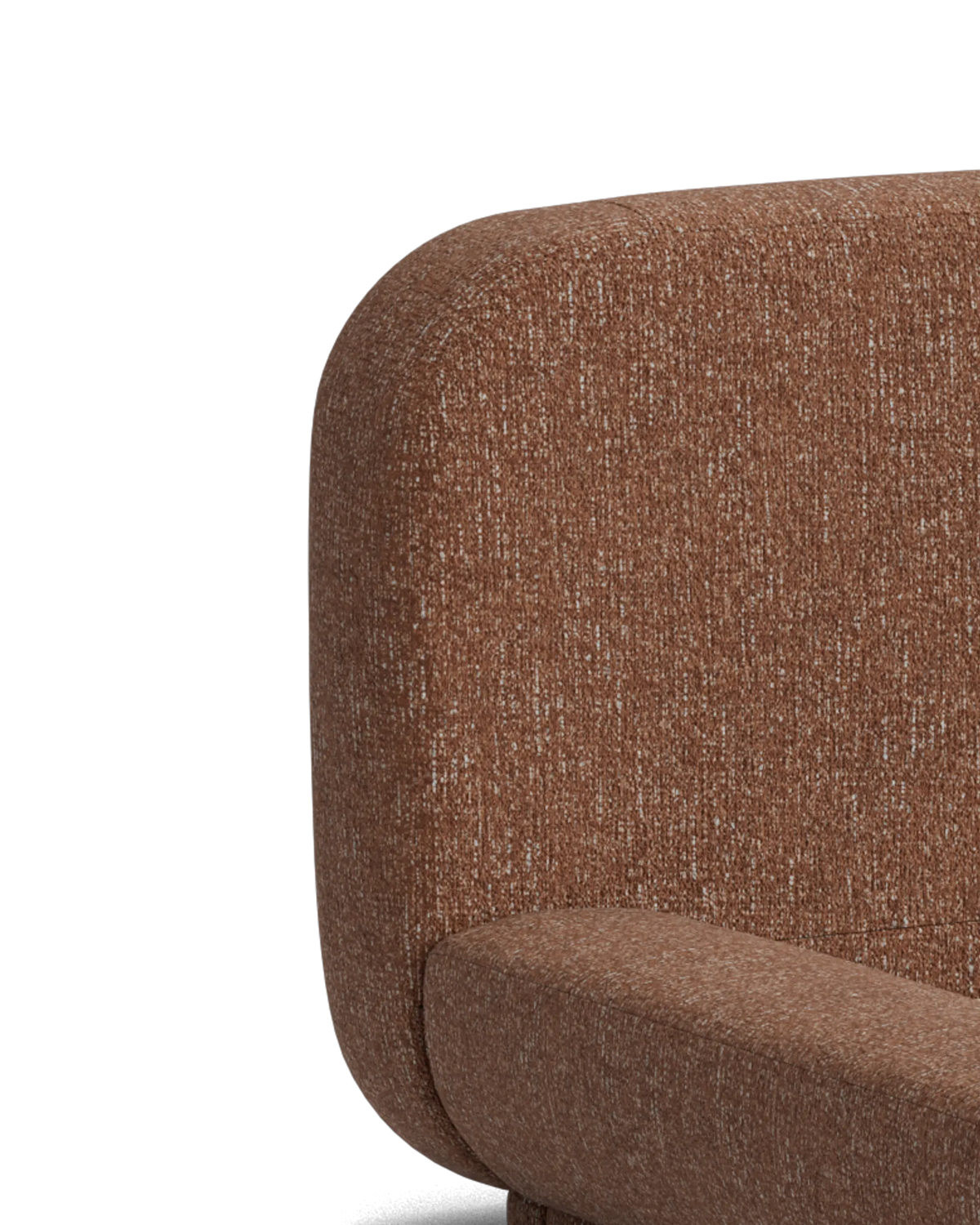 Floss King Bed - Fleck Rust