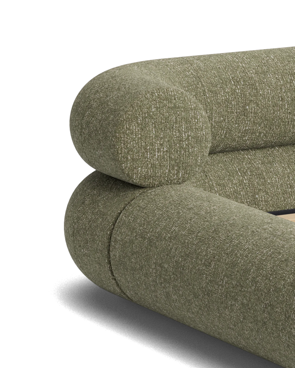 Restore Queen Bed - Fleck Olive