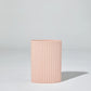 Ripple Oval Vase Medium - Pink