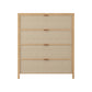 Peggy Four Drawer Chest - Oak