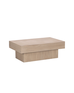 Check Coffee Table Rectangle - Oak