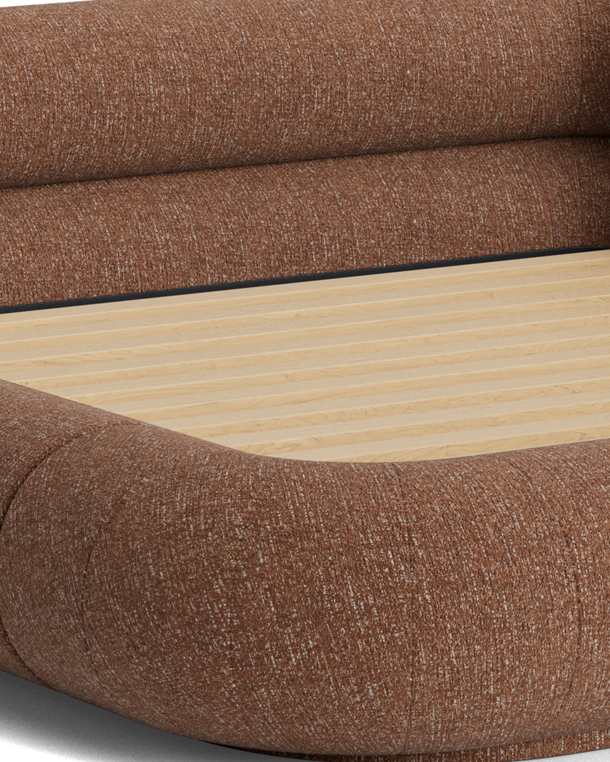 Restore King Bed - Fleck Rust