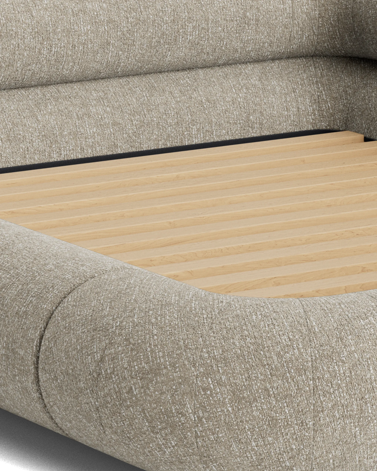 Restore Queen Bed - Fleck Smoke
