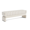 Shift Bench - Marnie Sand Stripe