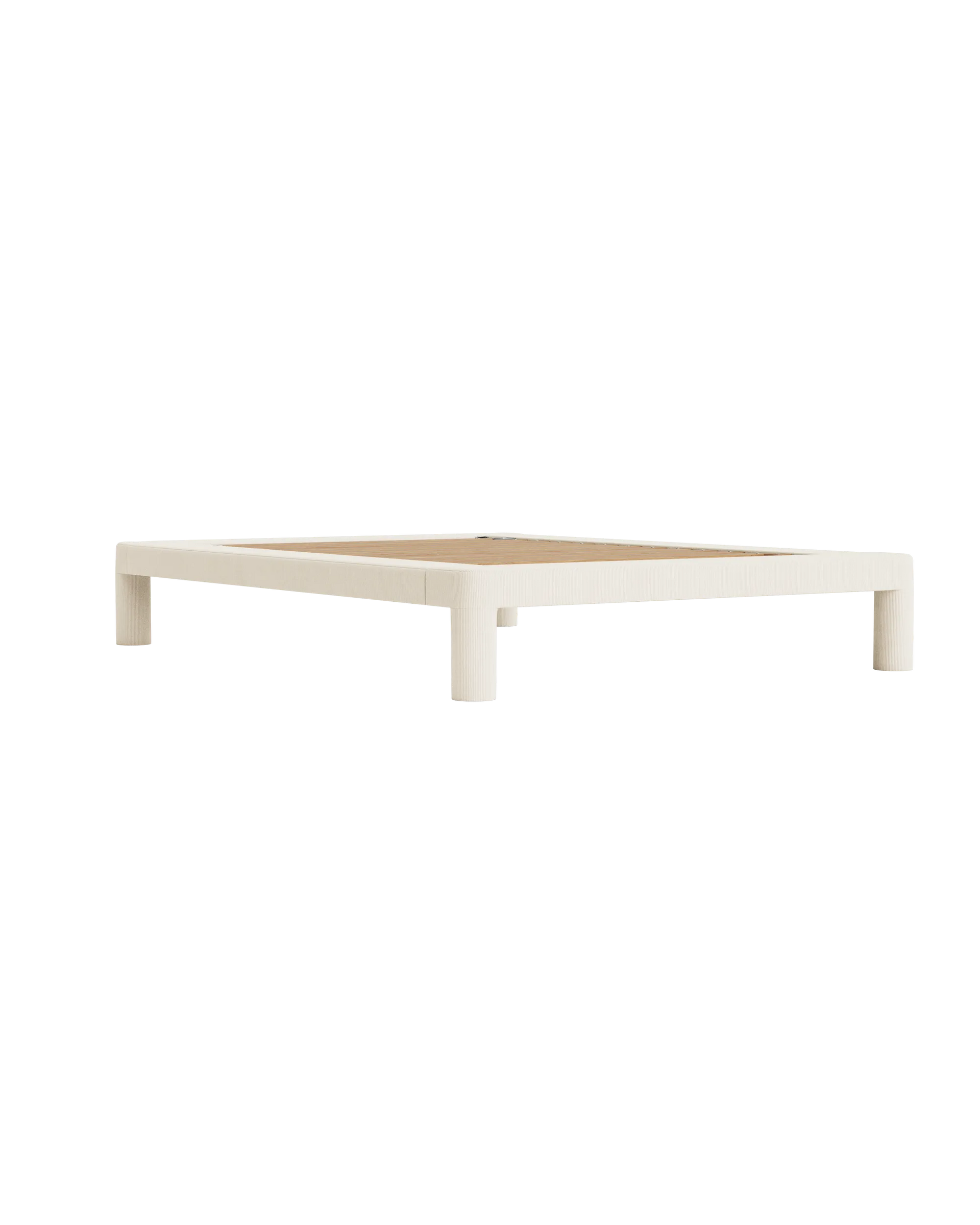 Ritual Queen Bed Frame - Corduroy Off White