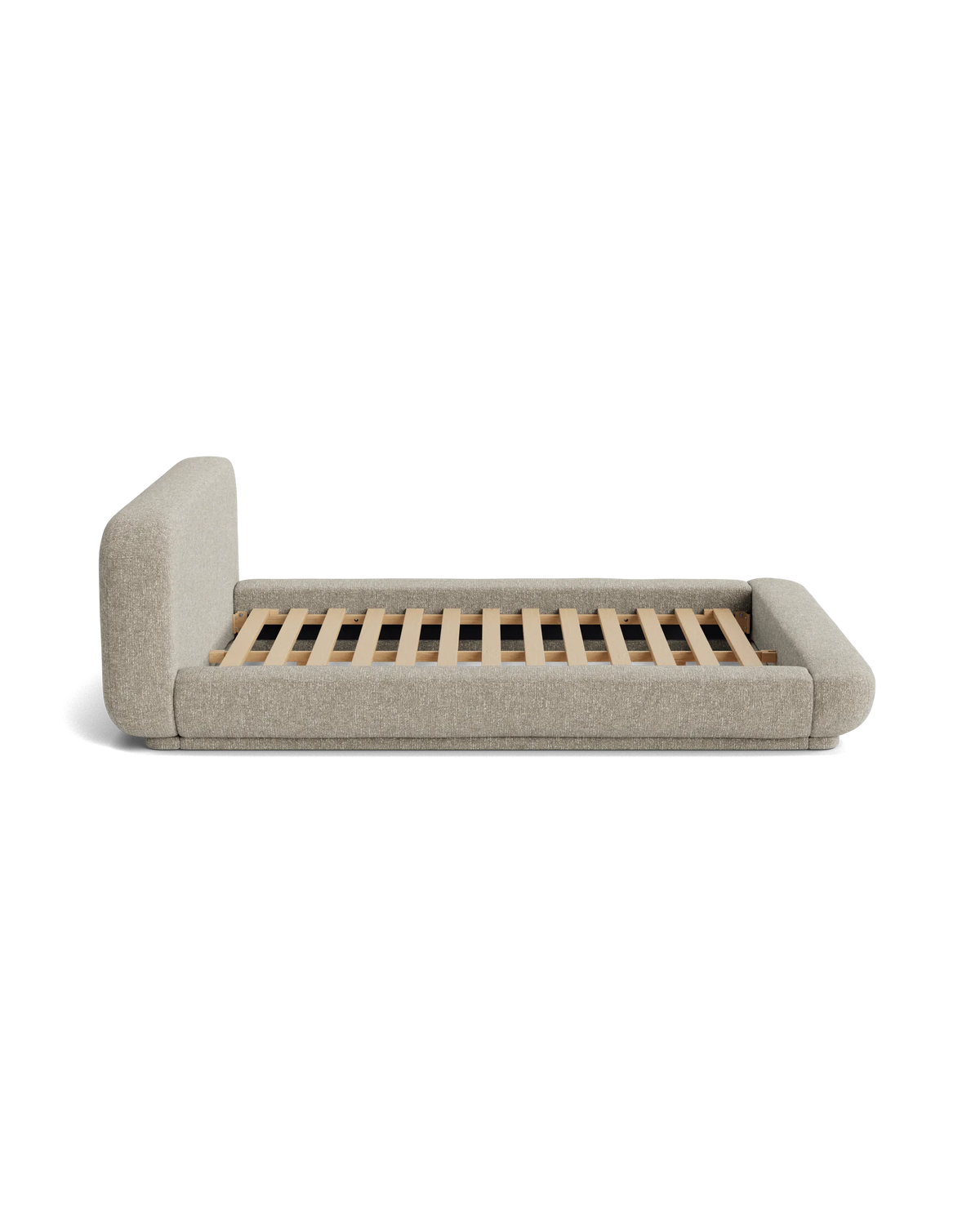 Floss Queen Bed - Fleck Smoke