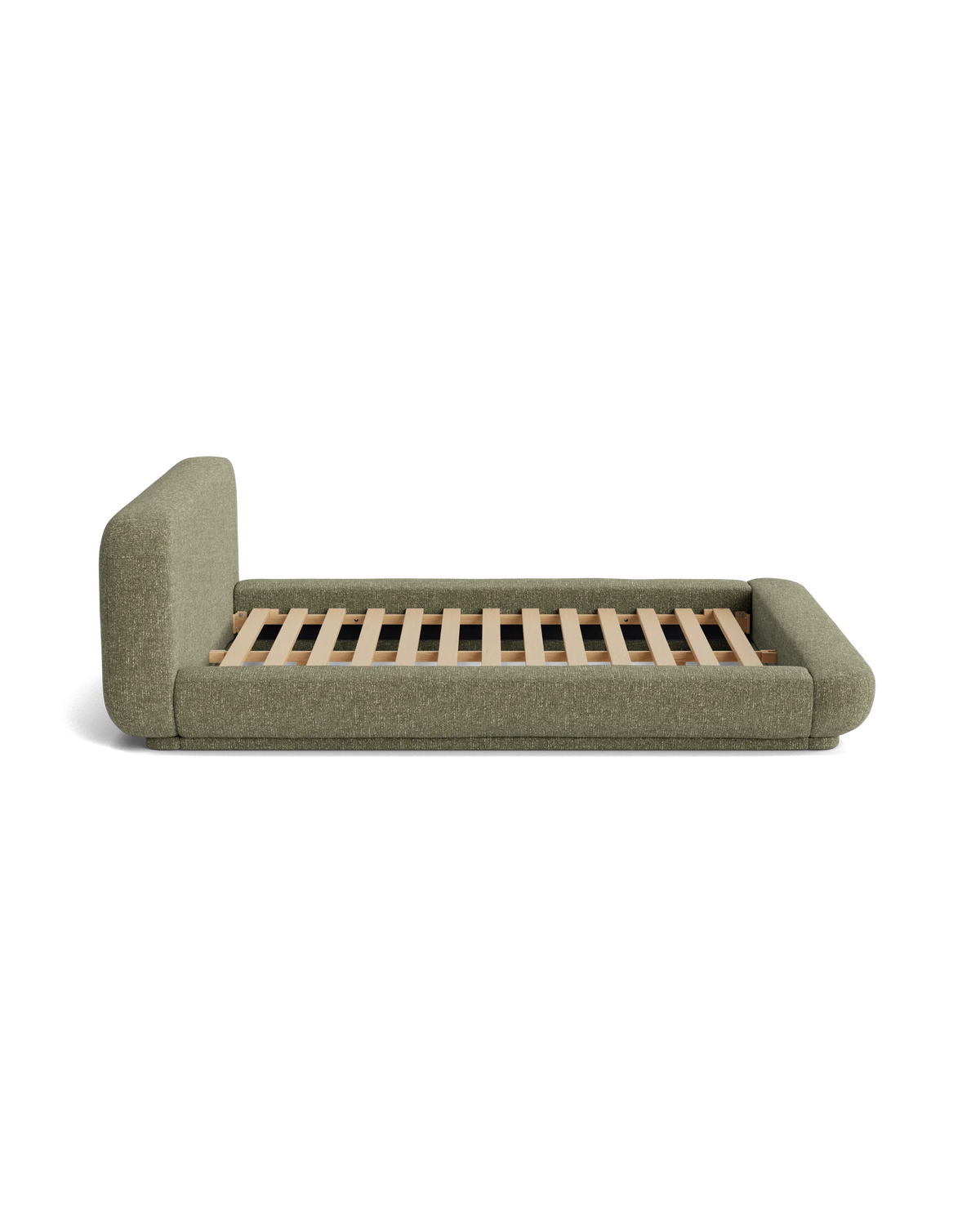Floss Queen Bed - Fleck Olive