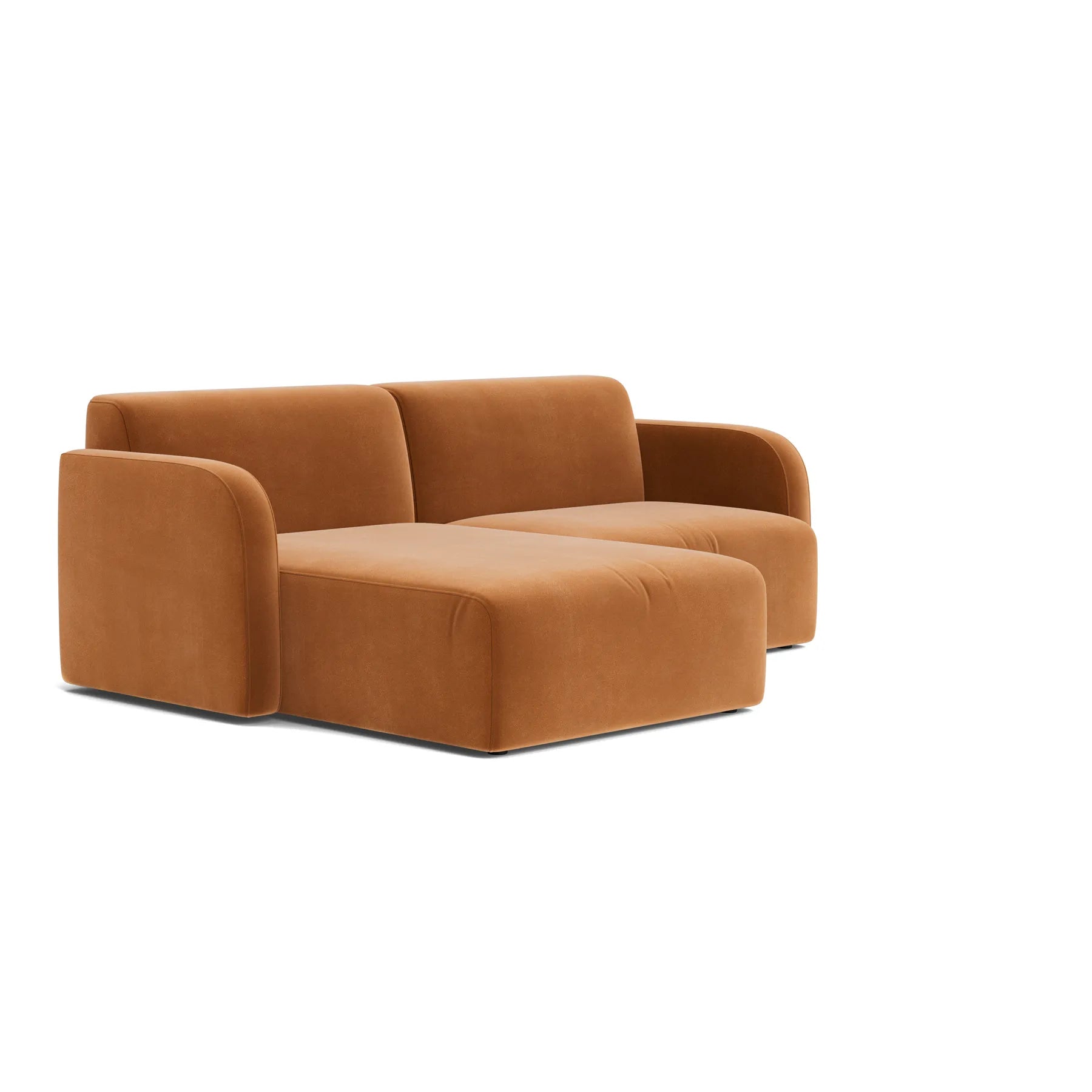 Jam 3 Seater LHF Chaise Sofa - Opal Ochre