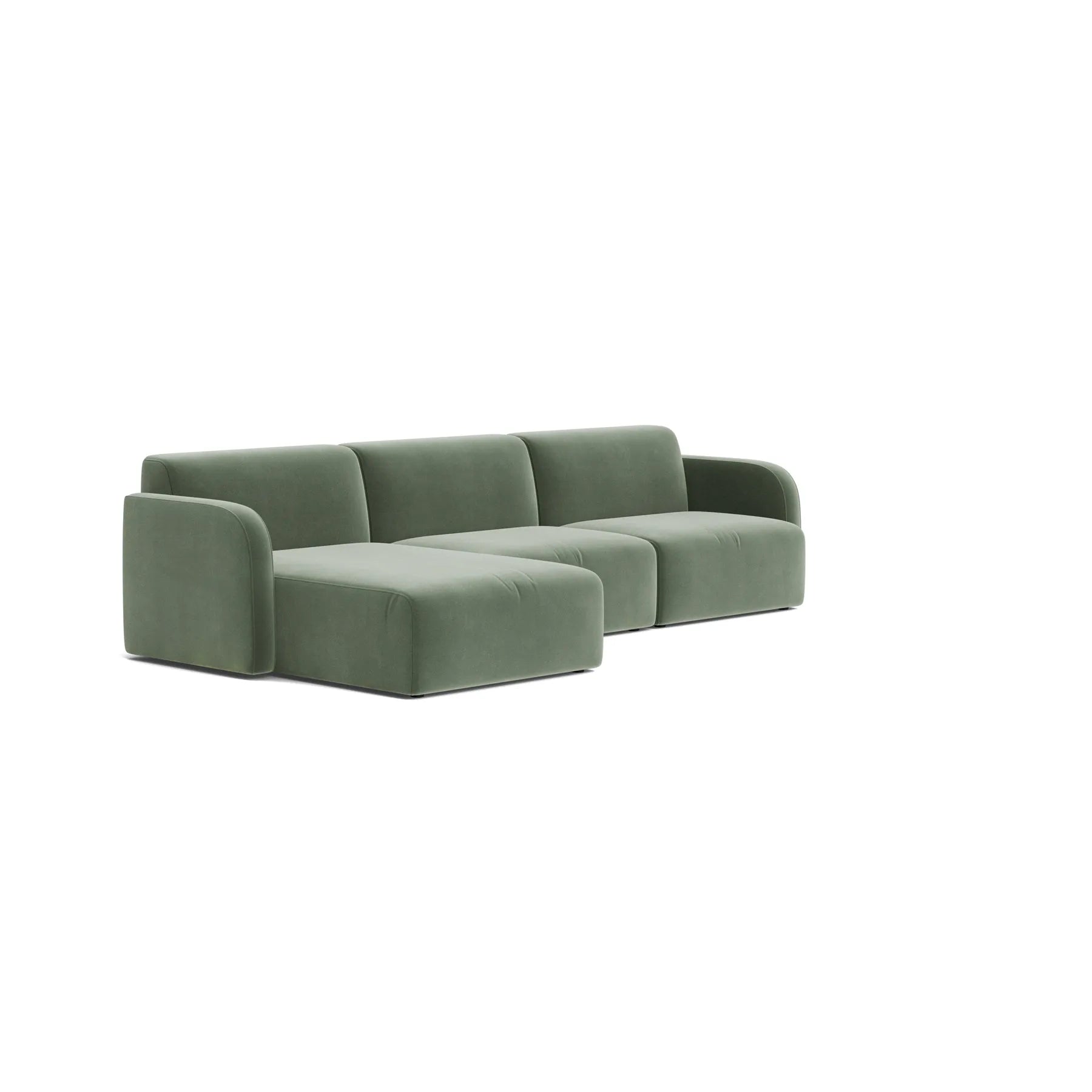 Jam 4.5 Seater LHF Chaise Sofa - Opal Ocean