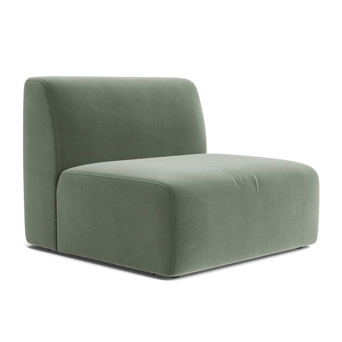 Jam Sofa Large Armless Middle Module - Opal Ocean