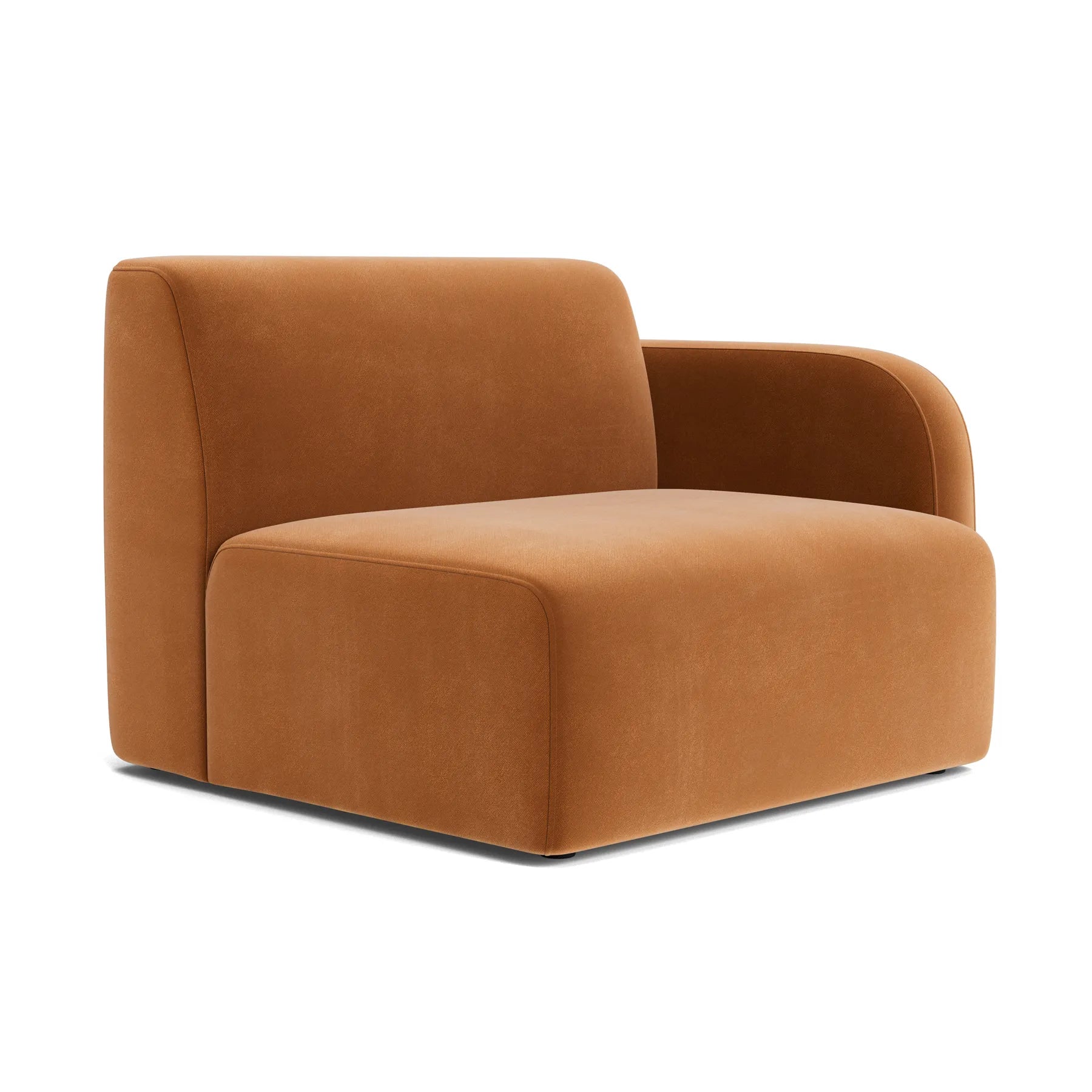 Jam Right Corner Module - Opal Ochre