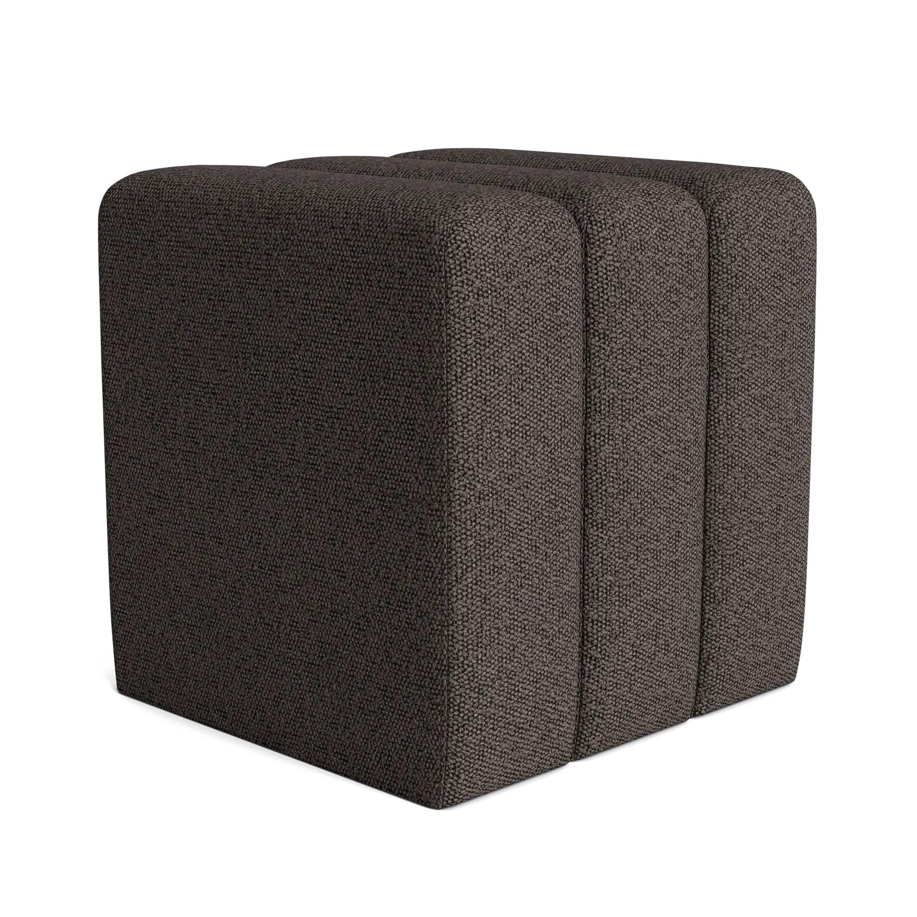 Niche Ottoman Small - Copenhagen Charcoal