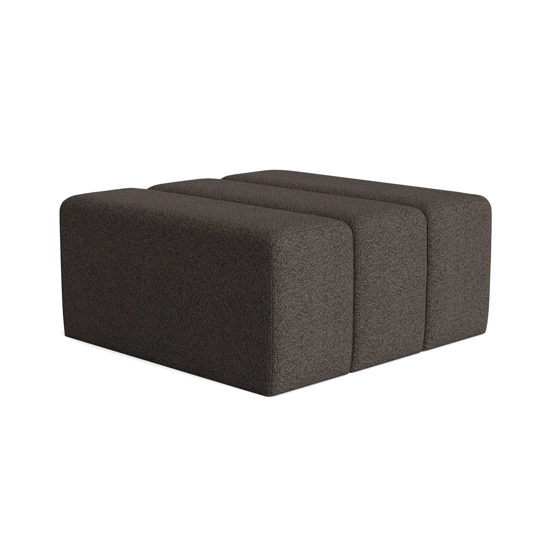 Niche Ottoman Large - Copenhagen Charcoal