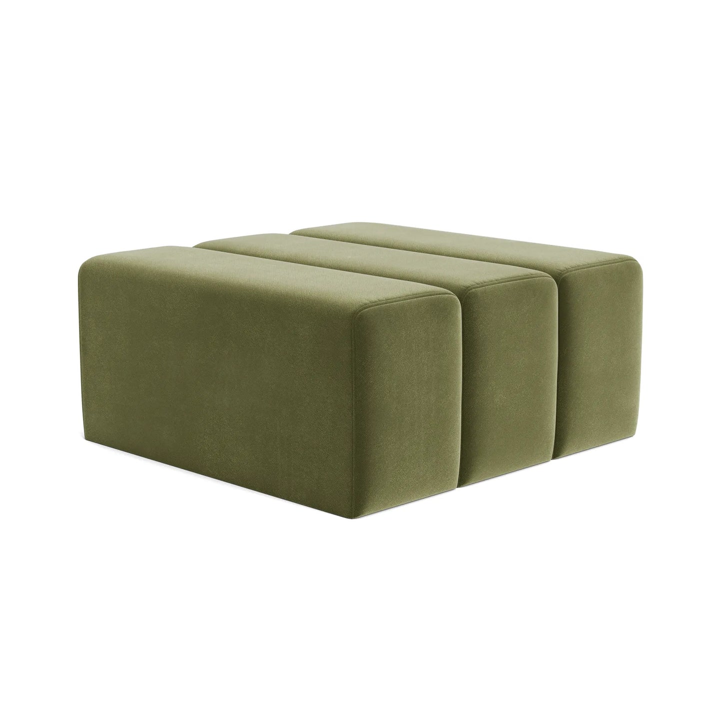 Niche Ottoman Large - Opal Forest