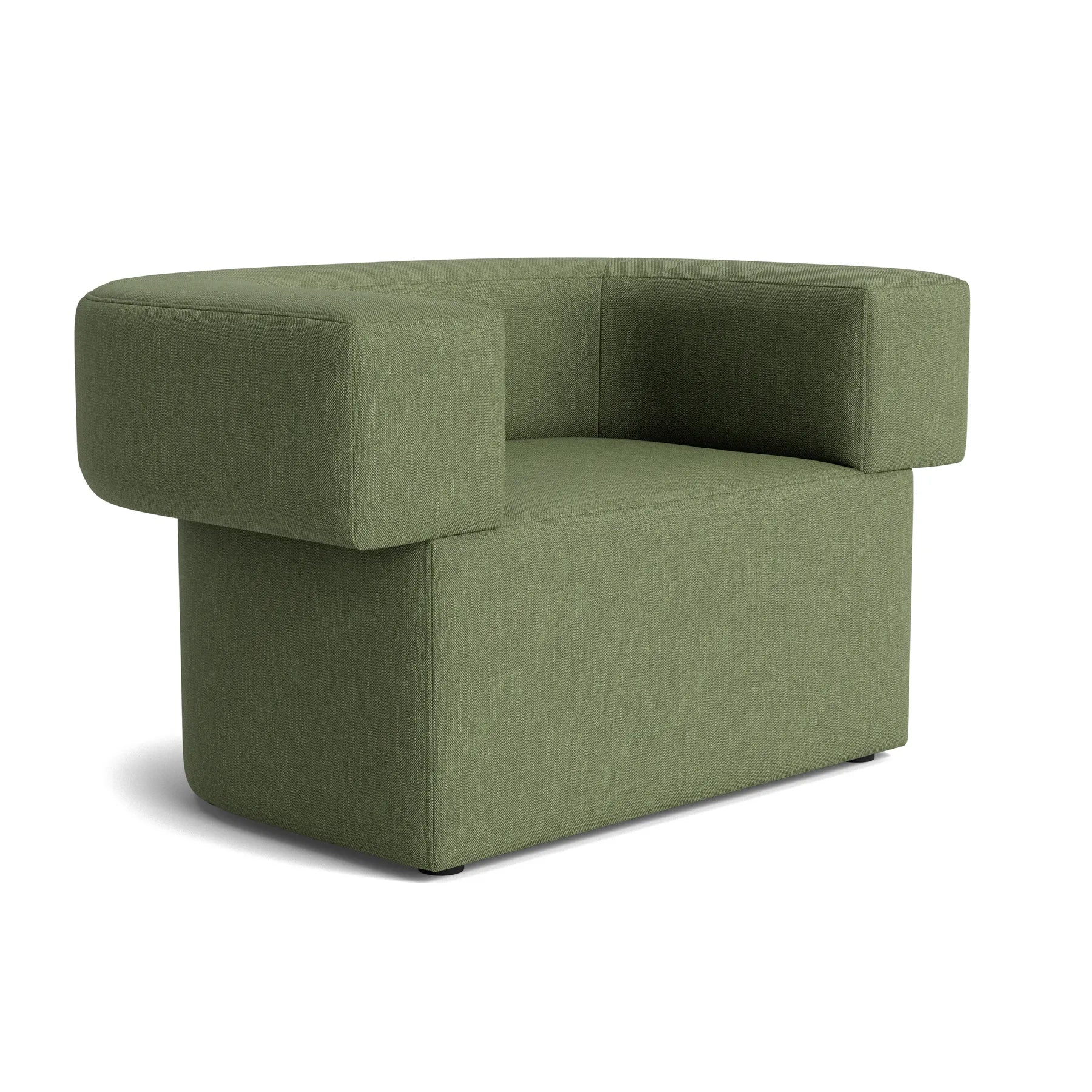 Quirk Armchair - Silex Moss