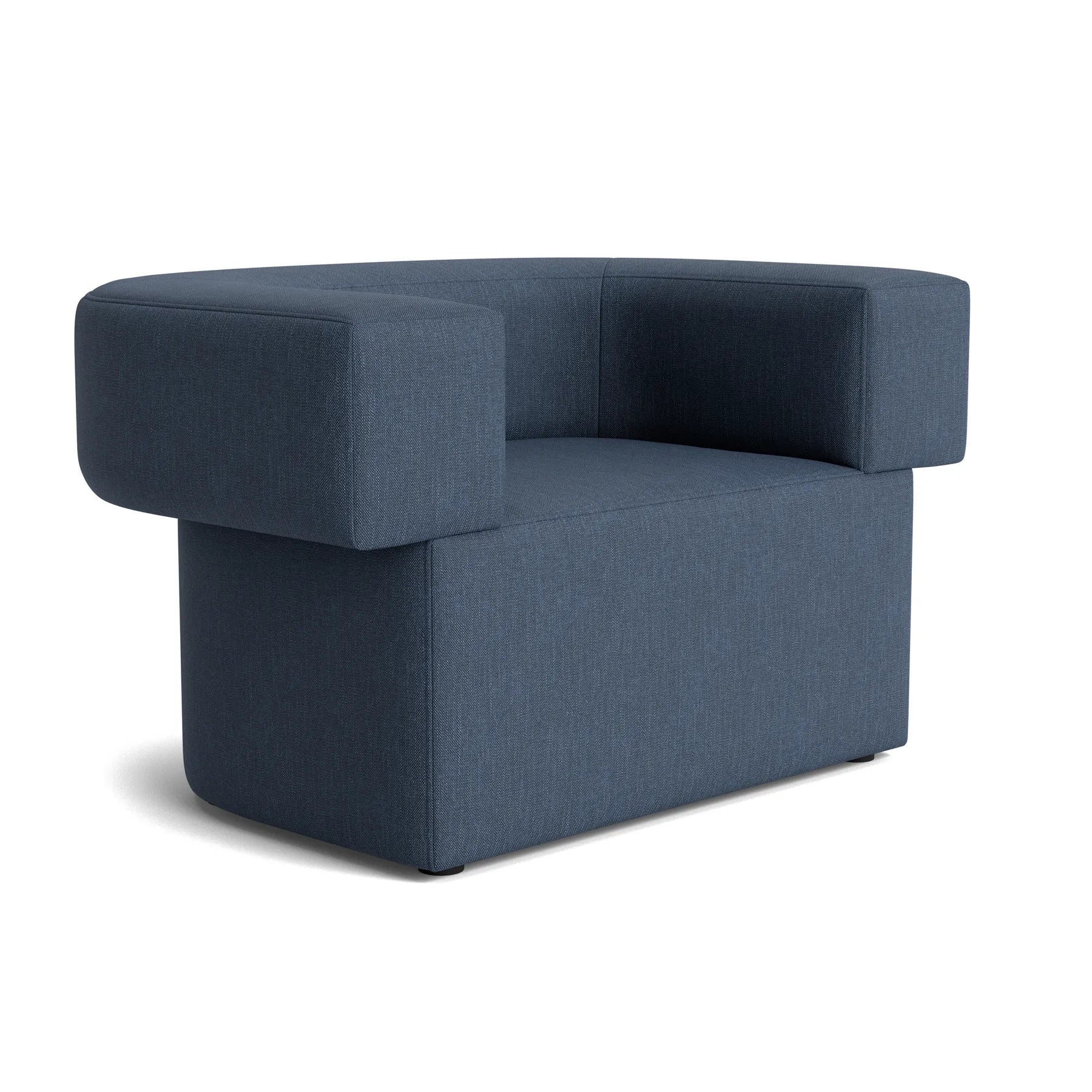 Quirk Armchair - Silex Denim