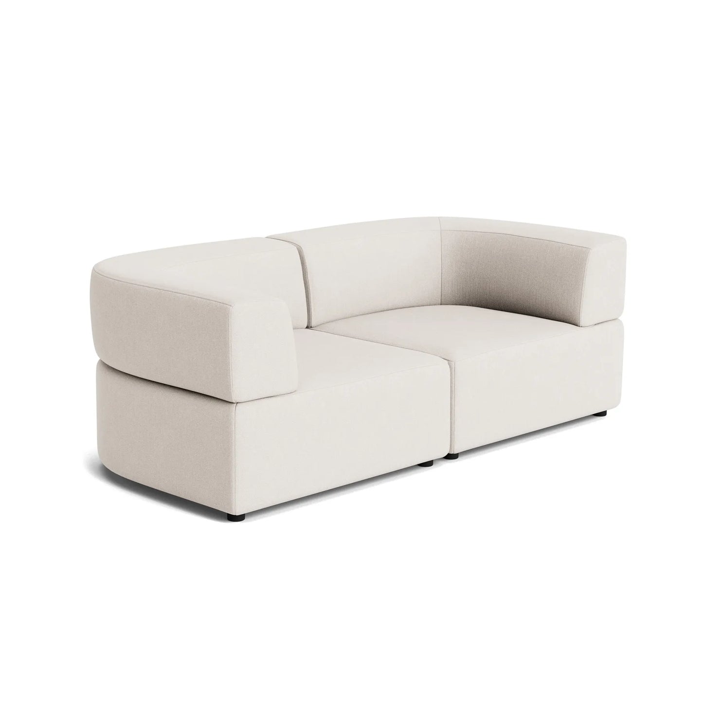 Stretch 3 Seater Sofa - Silex Off White