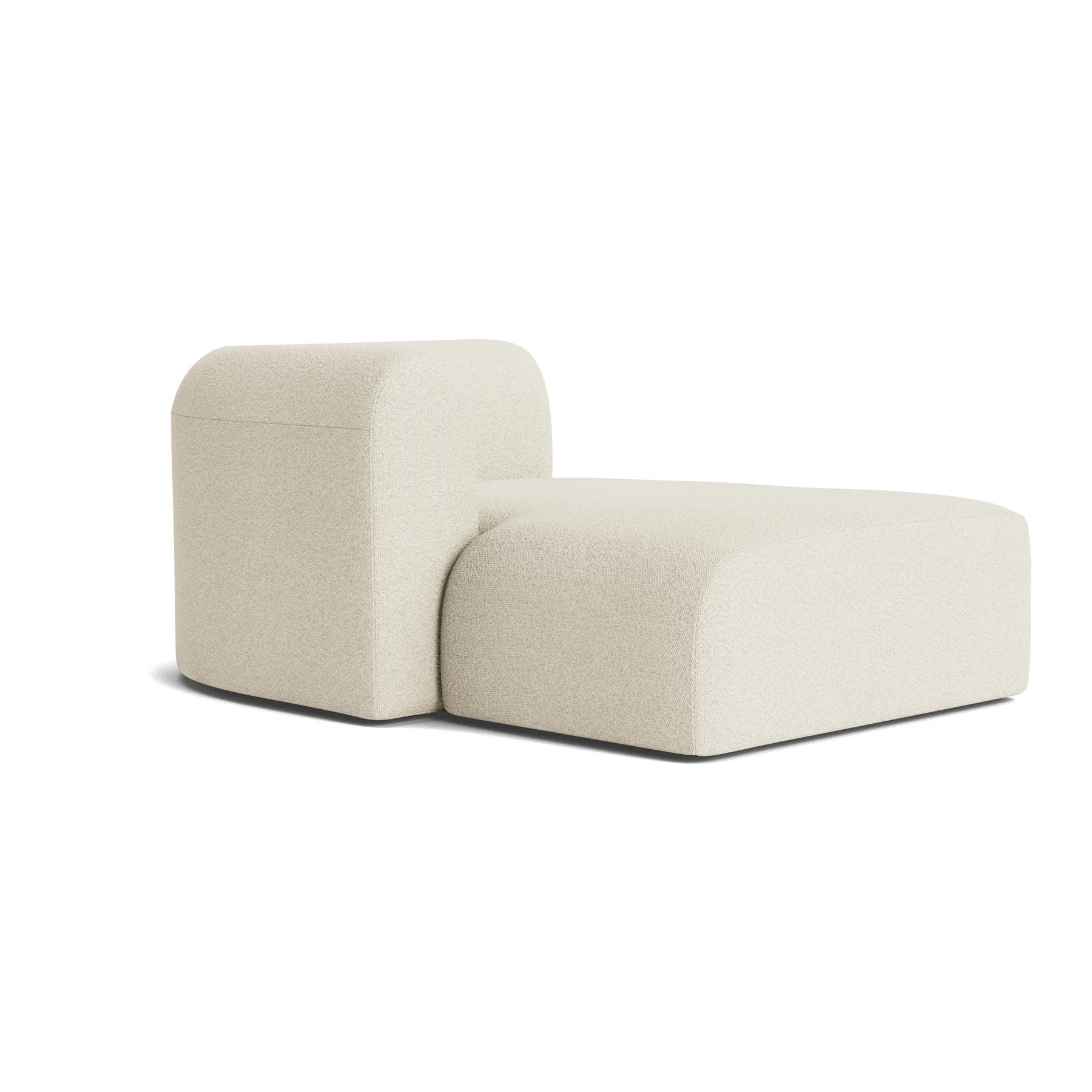 Berg Left Chaise Module - Copenhagen Grey