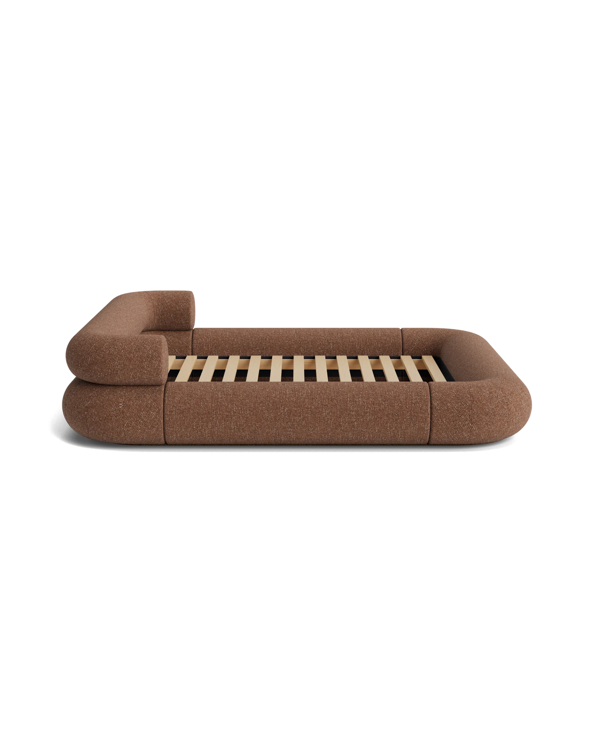 Restore King Bed - Fleck Rust