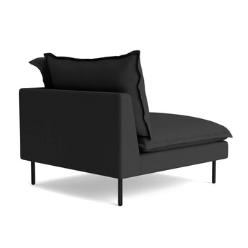 Seam Sofa Corner - Siena Charcoal