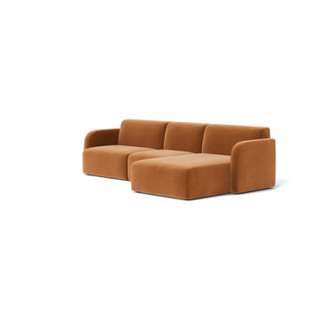 Jam 4 Seater RHF Chaise Sofa - Opal Ochre