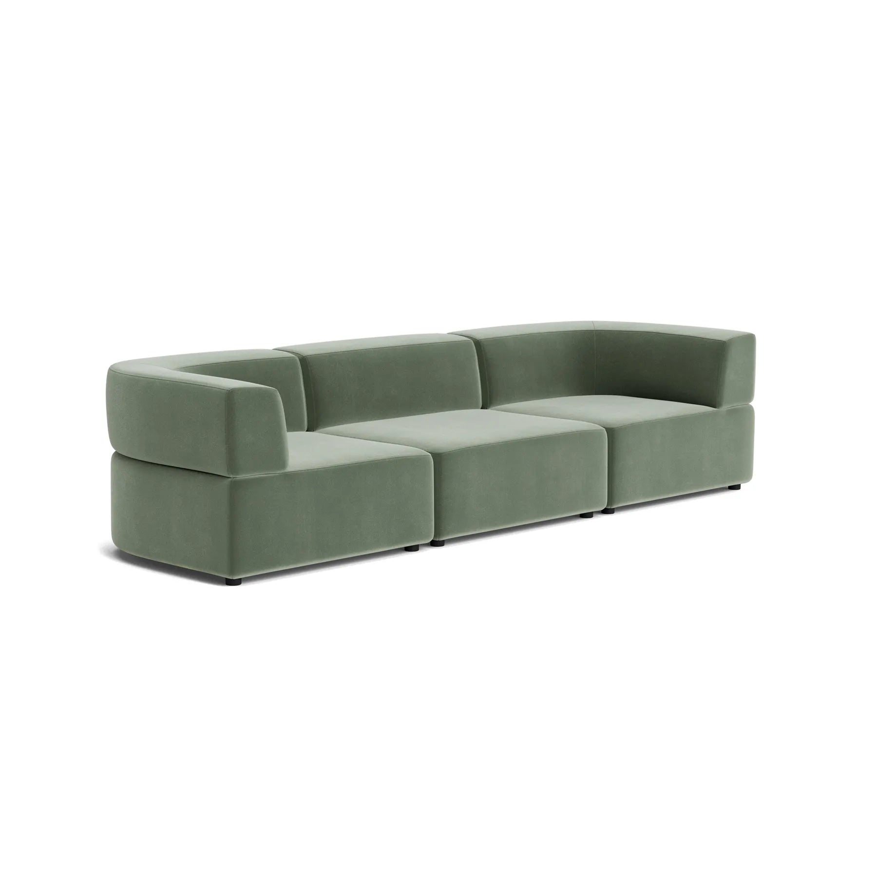 Stretch 4 Seater Sofa - Opal Ocean