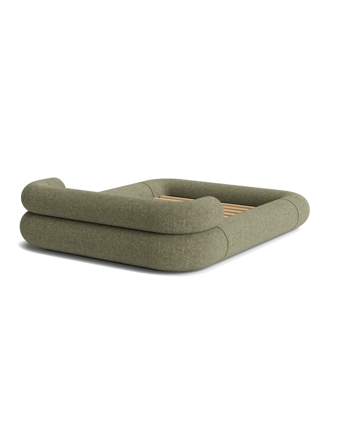 Restore Queen Bed - Fleck Olive