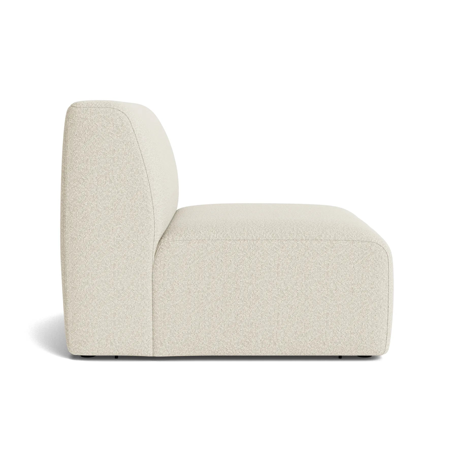 Jam Large Armless Middle Module - Copenhagen Grey