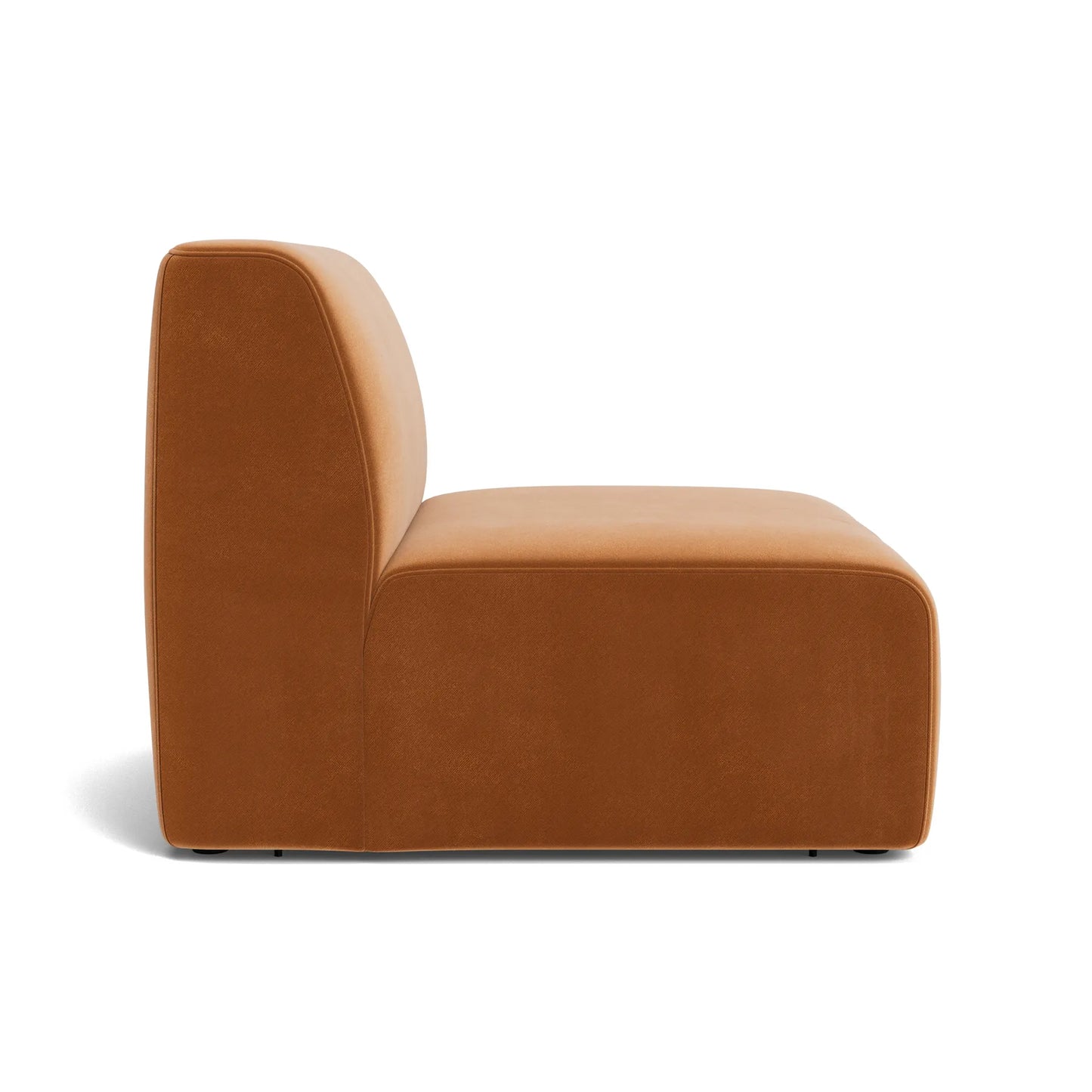 Jam Large Armless Middle Module - Opal Ochre