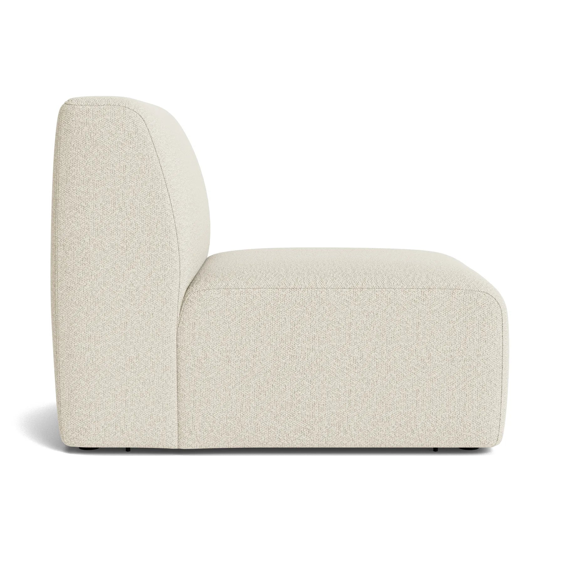 Jam Small Armless Middle Module - Copenhagen Grey