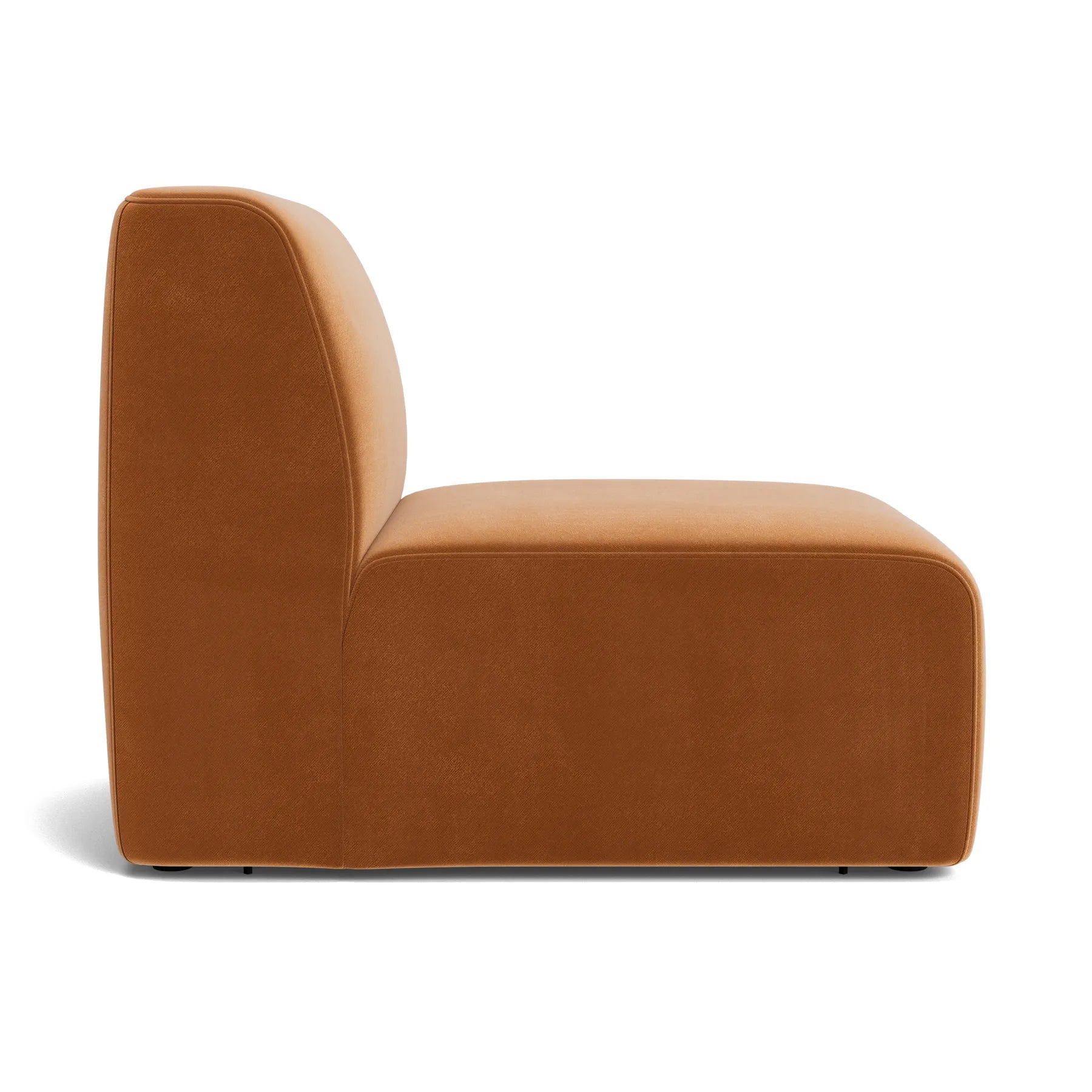 Jam Small Armless Middle Module - Opal Ochre