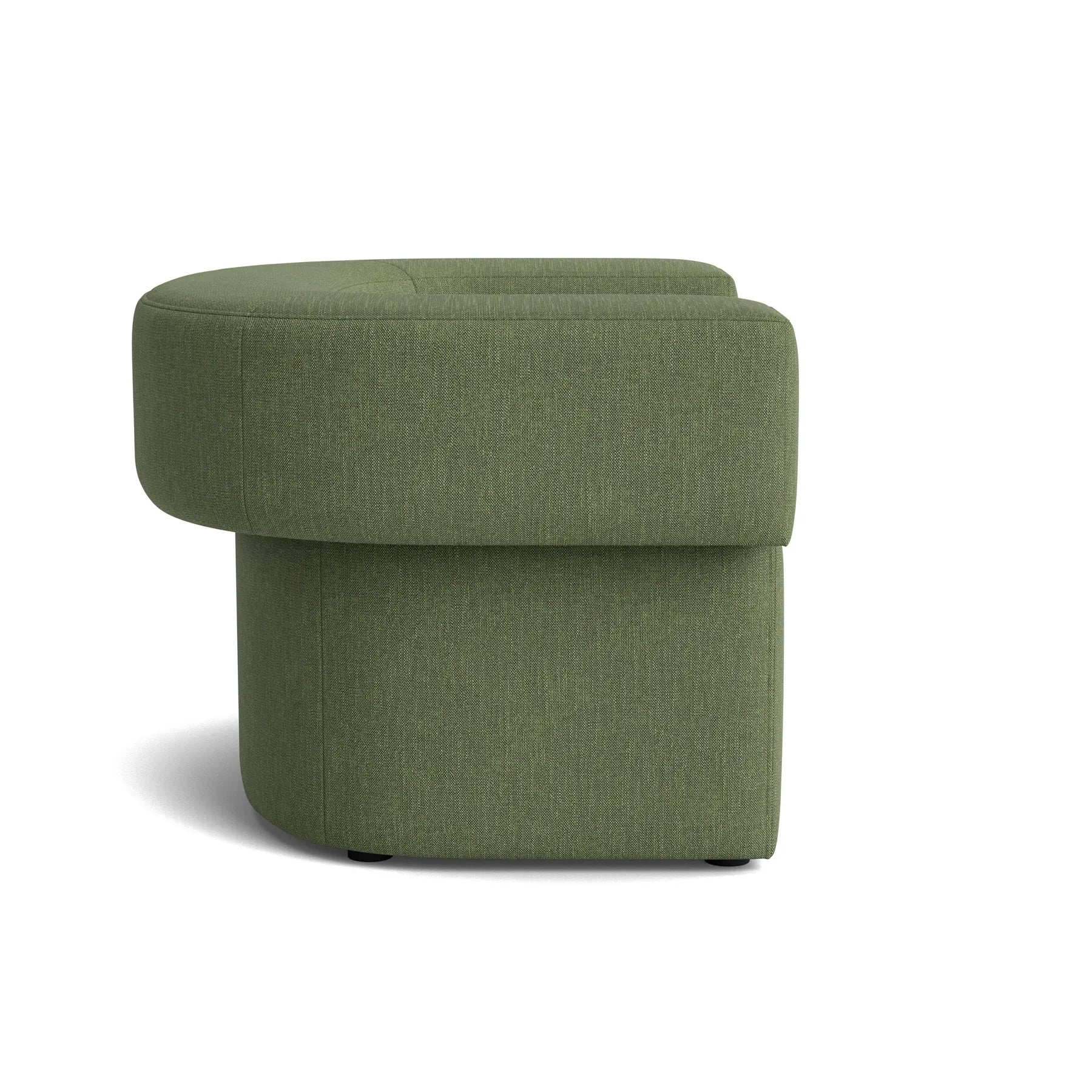 Quirk Armchair - Silex Moss