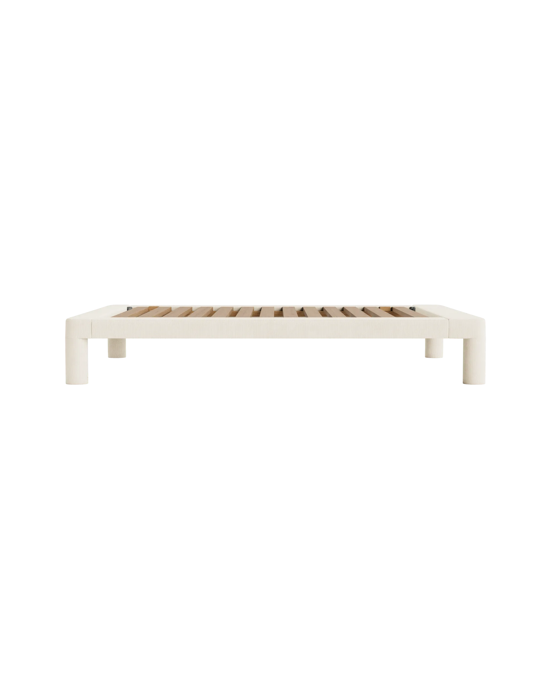 Ritual King Bed Frame - Corduroy Off White