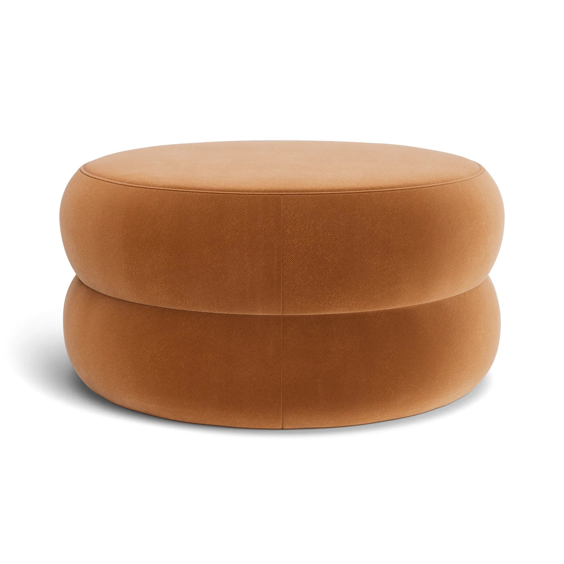 Roll Large Ottoman - Opal Ochre
