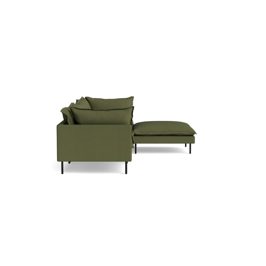 Seam 4 Seater Chaise Sofa - Siena Forest
