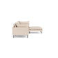 Seam 4 Seater Chaise Sofa - Siena Sand