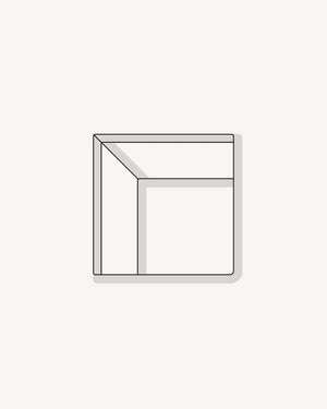 Addy Corner Module - Eden Leaf