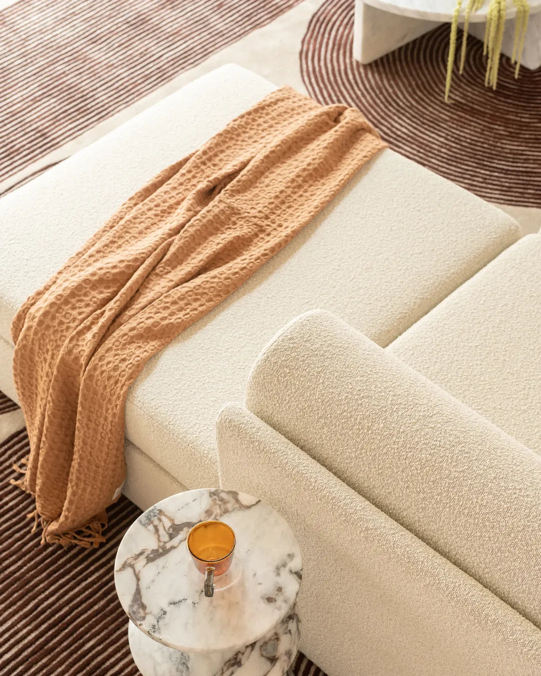 Addy Ottoman - Copenhagen Grey