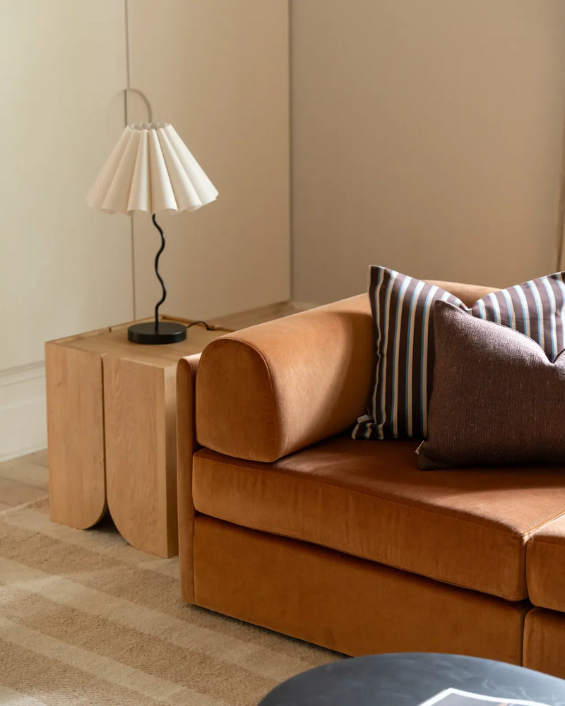 Addy Armless Middle Module - Opal Ochre