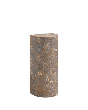 Airy Tall Plinth - Earth Marble