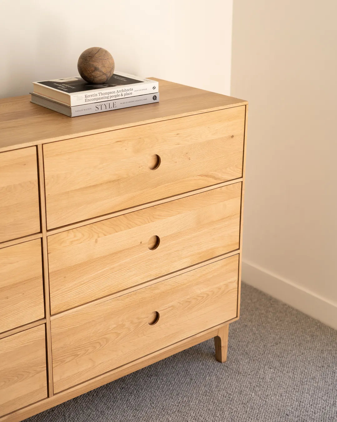 Ambience 6 Drawer Chest - Oak