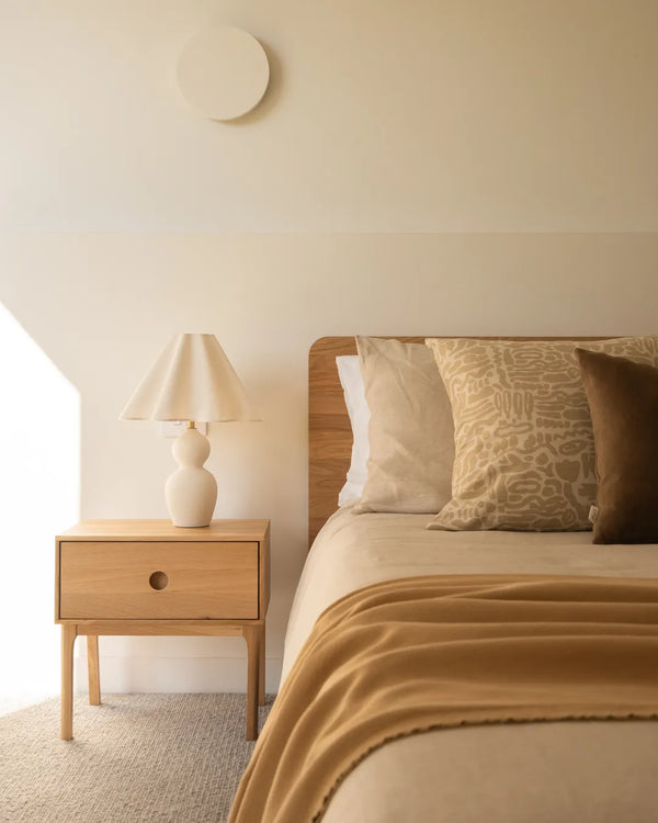 Ambience Bedside Table - Oak