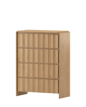 Anton 4 Drawer Chest - Oak