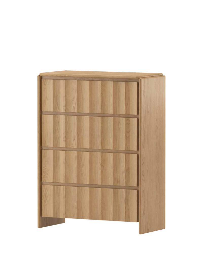 Anton 4 Drawer Chest - Oak