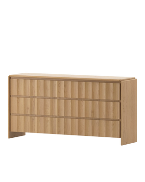 Anton 6 Drawer Chest - Oak
