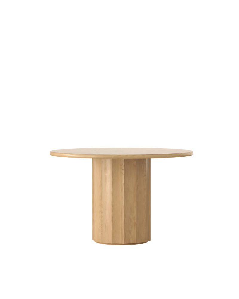 Anton Round Dining Table 120cm - Oak