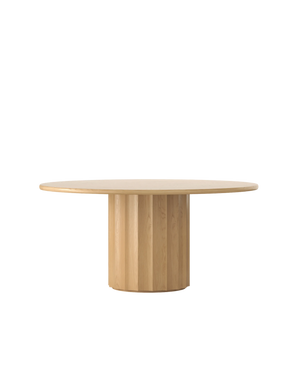 Anton Round Dining Table 160cm - Oak