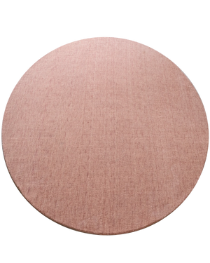 Anya Round Rug - Pink Salt 250cm x 250cm
