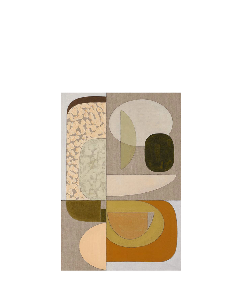 Aphrodite Canvas Print 76cm x 51cm Oak Frame